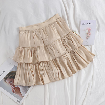 Modern női szoknya több színben, magas derékkal