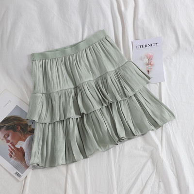 Modern női szoknya több színben, magas derékkal