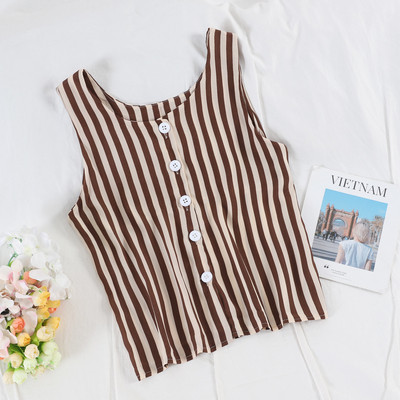 Napi női felső három színben gombokkal