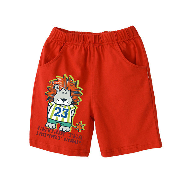 Gyermek rövidnadrág fiúknak több színben, rátéttel