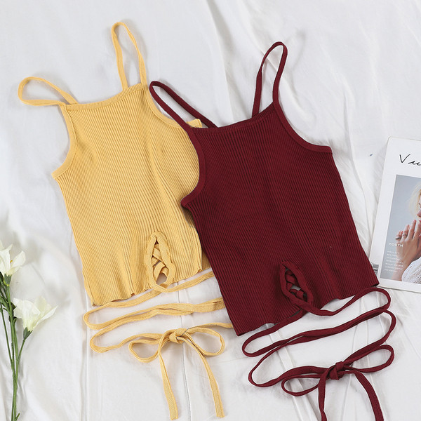 Maieu modern de damă cu cravate în patru culori