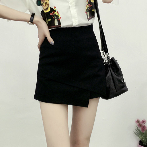 Модерен дамски панталон-пола в два цвята