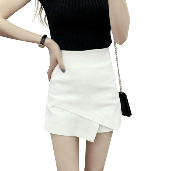 Модерен дамски панталон-пола в два цвята