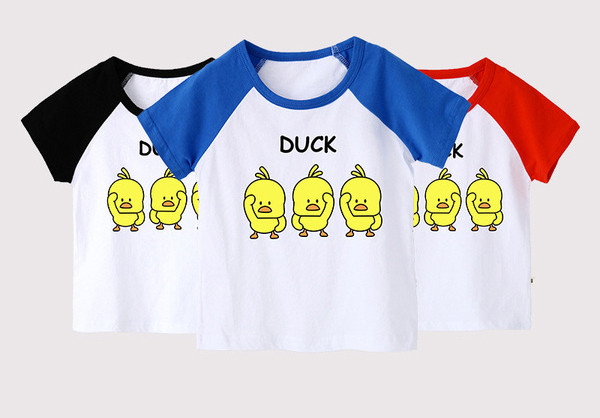 Tricou pentru copii pentru baieti cu aplicatie-trei culori