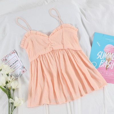 Stílusos női felső több színben, vékony pántokkal