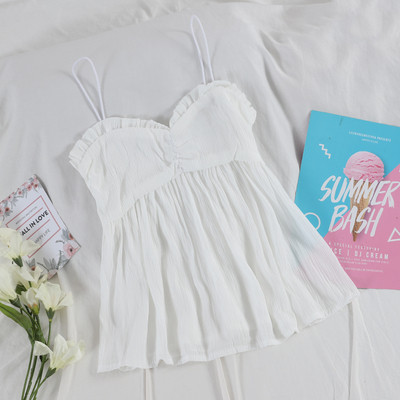 Stílusos női felső több színben, vékony pántokkal