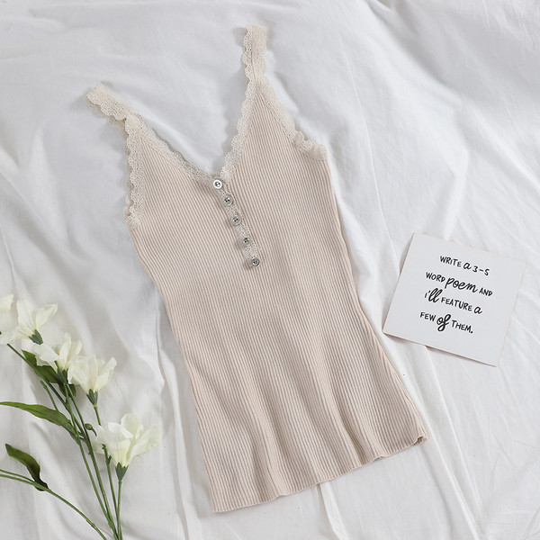 Maieu modern de dama cu nasturi si dantela in mai multe culori