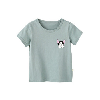 Παιδικό μπλουζάκι για αγόρια και κορίτσια σε διάφορα χρώματα με εφαρμογές