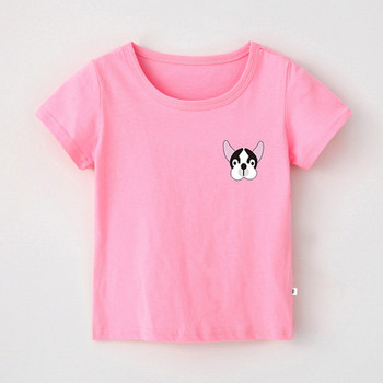 Παιδικό μπλουζάκι για αγόρια και κορίτσια σε διάφορα χρώματα με εφαρμογές