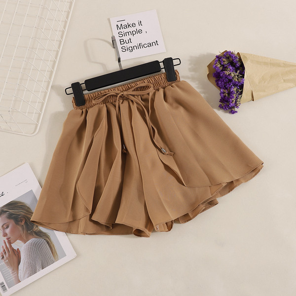 Pantaloni eleganti de dama cu cravate in patru culori