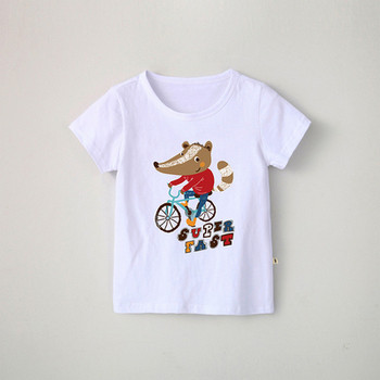 Детска тениска за момичета и момчета в няколко цвята