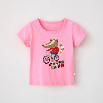Детска тениска за момичета и момчета в няколко цвята