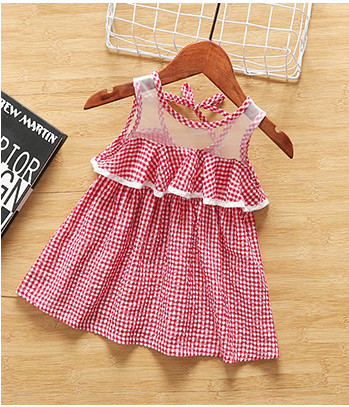 Piros színű modern gyerekruha