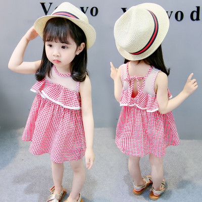 Piros színű modern gyerekruha