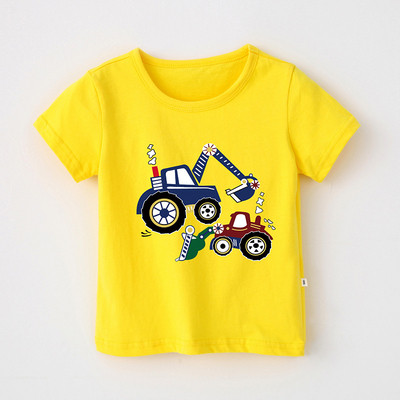 Gyermek póló fiúknak több színben rátéttel