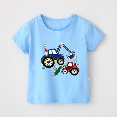 Gyermek póló fiúknak több színben rátéttel