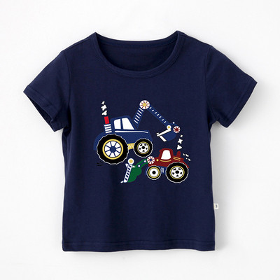 Gyermek póló fiúknak több színben rátéttel