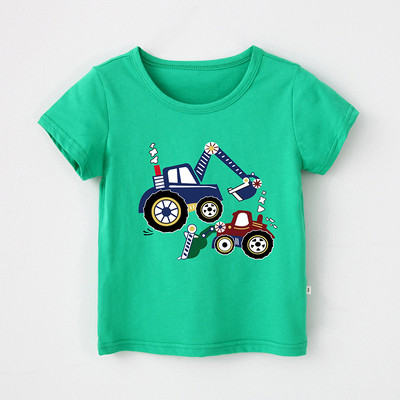 Gyermek póló fiúknak több színben rátéttel