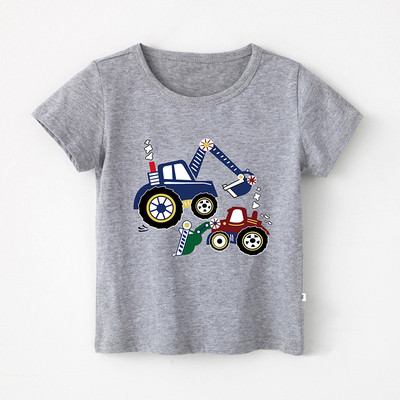 Gyermek póló fiúknak több színben rátéttel