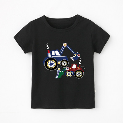 Gyermek póló fiúknak több színben rátéttel