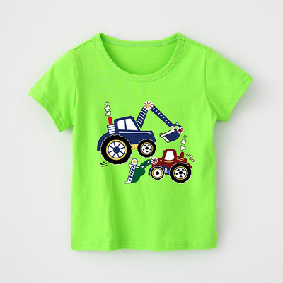 Gyermek póló fiúknak több színben rátéttel