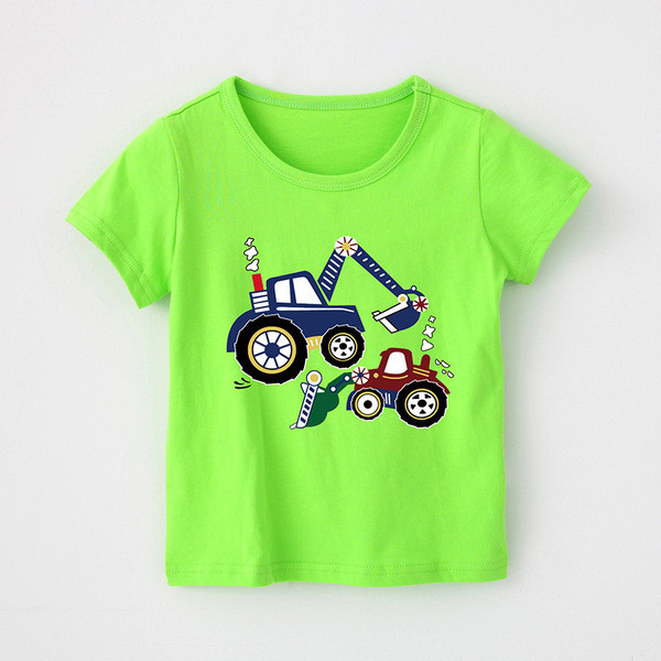 Gyermek póló fiúknak több színben rátéttel