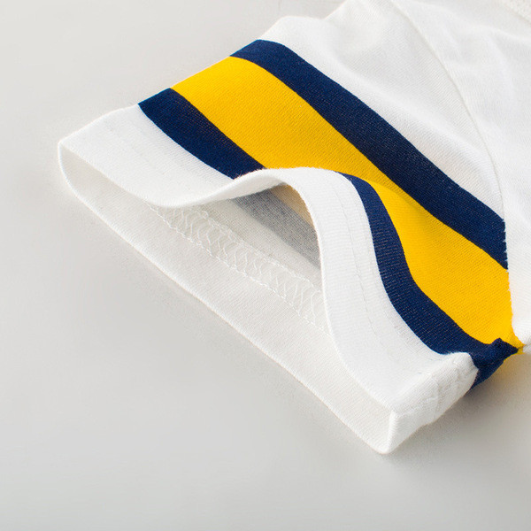 Alkalmi gyerek póló fiúknak fehér színben