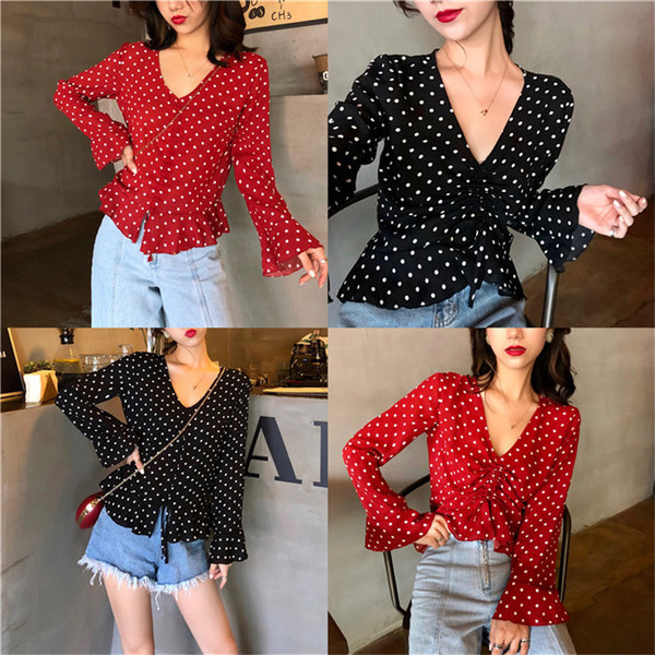 Bluză de damă modernă cu model în mai multe culori