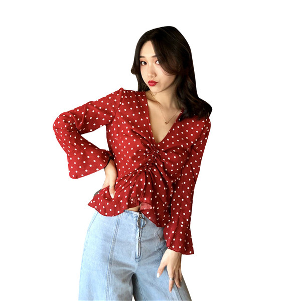 Bluză de damă modernă cu model în mai multe culori