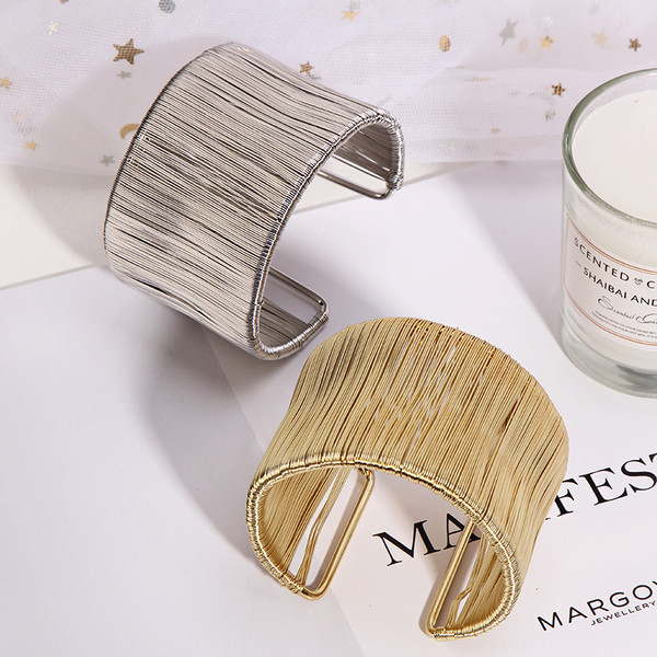 Bratara de dama actuala din aur si argint