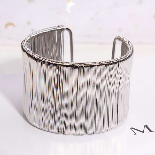 Bratara de dama actuala din aur si argint