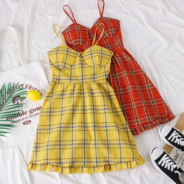 Rochie de dama model nou cu bretele subtiri