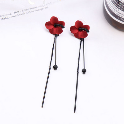 Stílusos női hosszú fülbevaló két színben