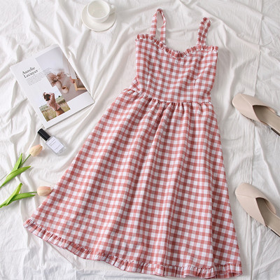 Új modell kockás női ruha többféle színben