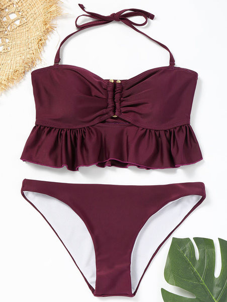 Stílusos női fürdőruha két részből