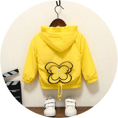 Modern gyerek tavaszi kabát lányoknak többféle színben