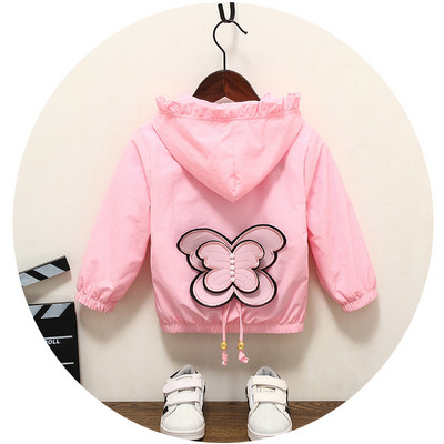 Modern gyerek tavaszi kabát lányoknak többféle színben