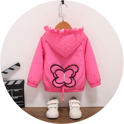 Modern gyerek tavaszi kabát lányoknak többféle színben