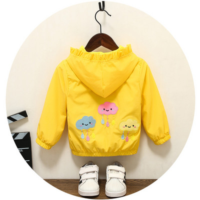 Modern gyerek tavaszi kabát lányoknak többféle színben