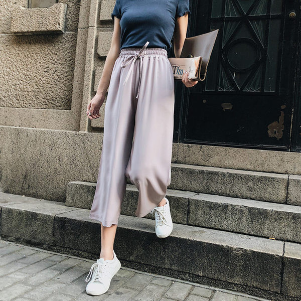 Pantaloni moderni de dama model lat in patru culori