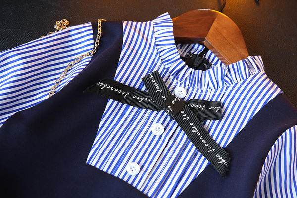 Gyerekruha lányoknak kék színben