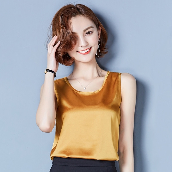 Maieu modern de damă cu decolteu O în mai multe culori