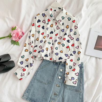 Stílusos női ing hosszú ujjal