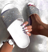 Alkalmi női papucs lapos talppal, négy színben