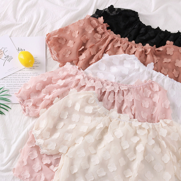 Camasa moderna de dama cu maneca scurta in mai multe culori