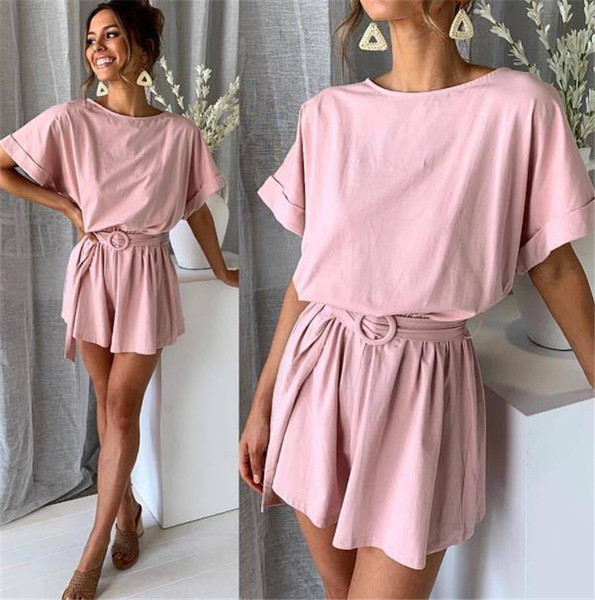 Salopeta casual dama cu curea in mai multe culori