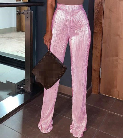 Stílusos női nadrág magas derékkal, két színben