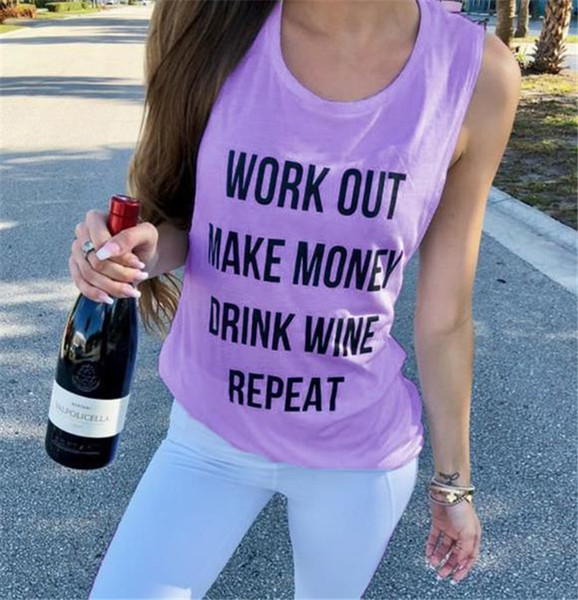 Maiou de zi cu zi pentru damă, cu decolteu O și inscripție