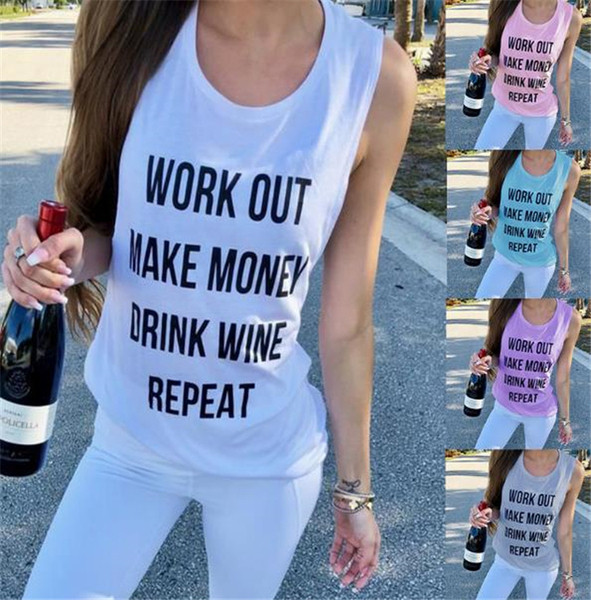 Maiou de zi cu zi pentru damă, cu decolteu O și inscripție