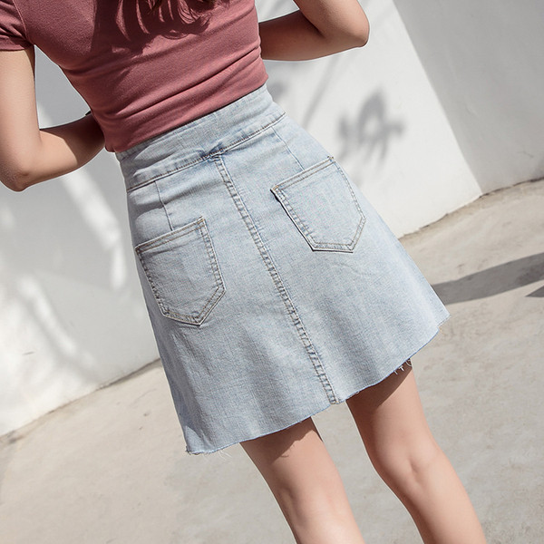 Fusta de dama actuala cu talie inalta in patru culori